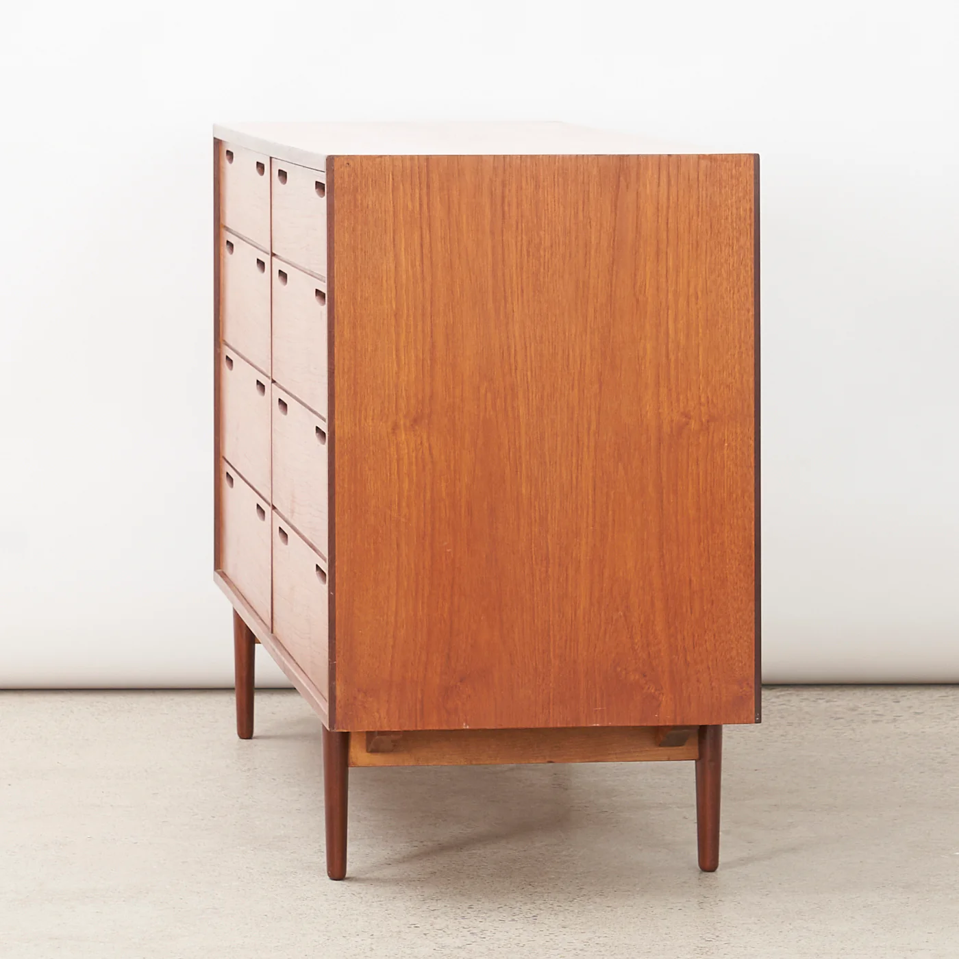 Teak 8-Drawer Dresser by Ib Kofod Larsen for Brande Møbelfabrik, Denmark - Image 7