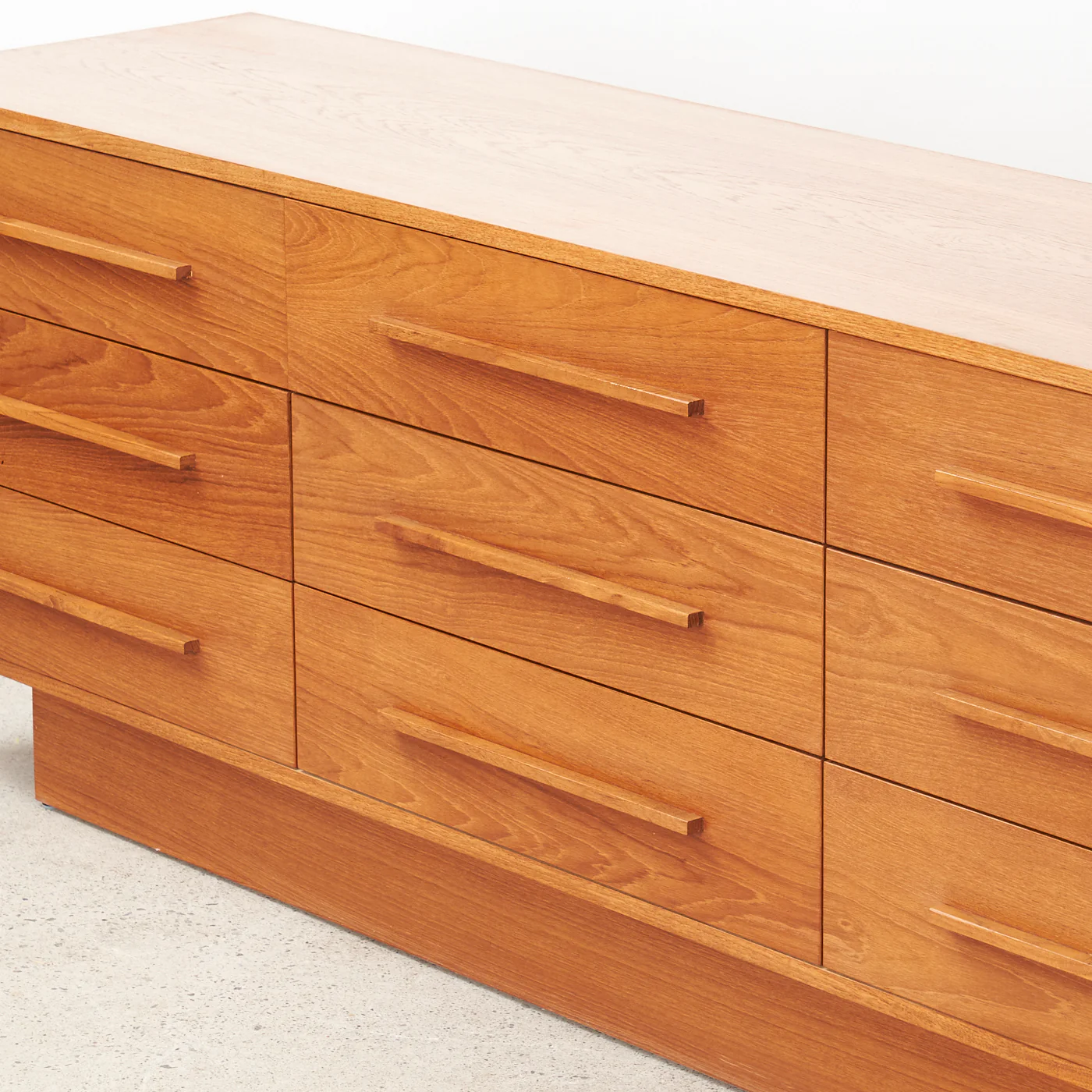 Teak 9-Drawer Dresser - Image 10