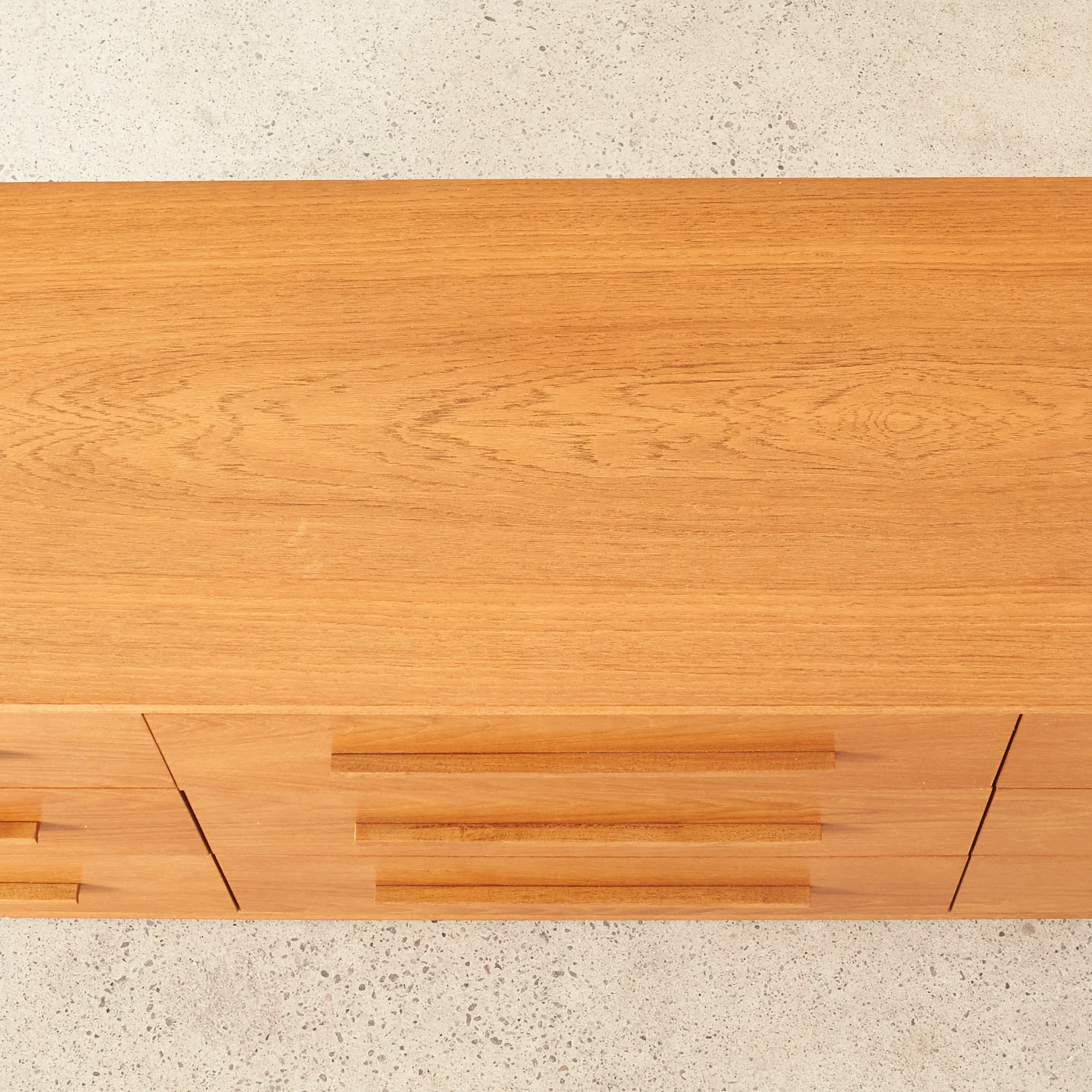 Teak 9-Drawer Dresser - Image 6