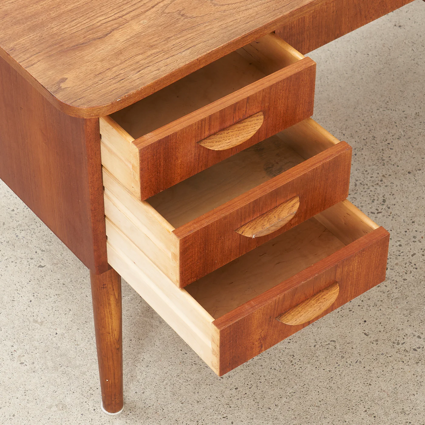Teak Desk - Image 9