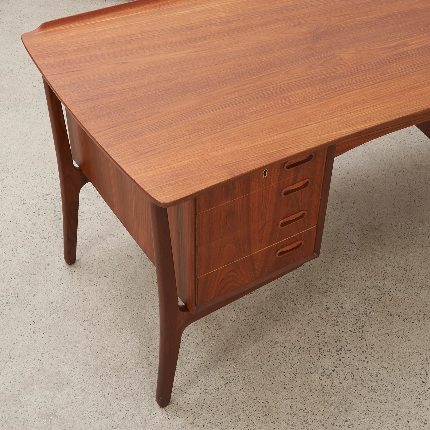 Teak Desk by Svend Åage Madsen for H.P. Hansen Møbelindustri, Denmark - Image 10