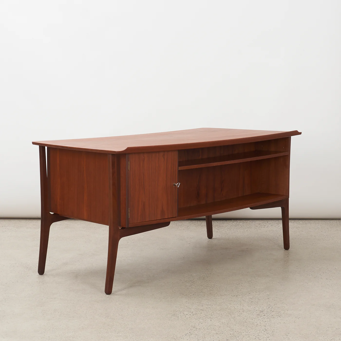 Teak Desk by Svend Åage Madsen for H.P. Hansen Møbelindustri, Denmark - Image 3