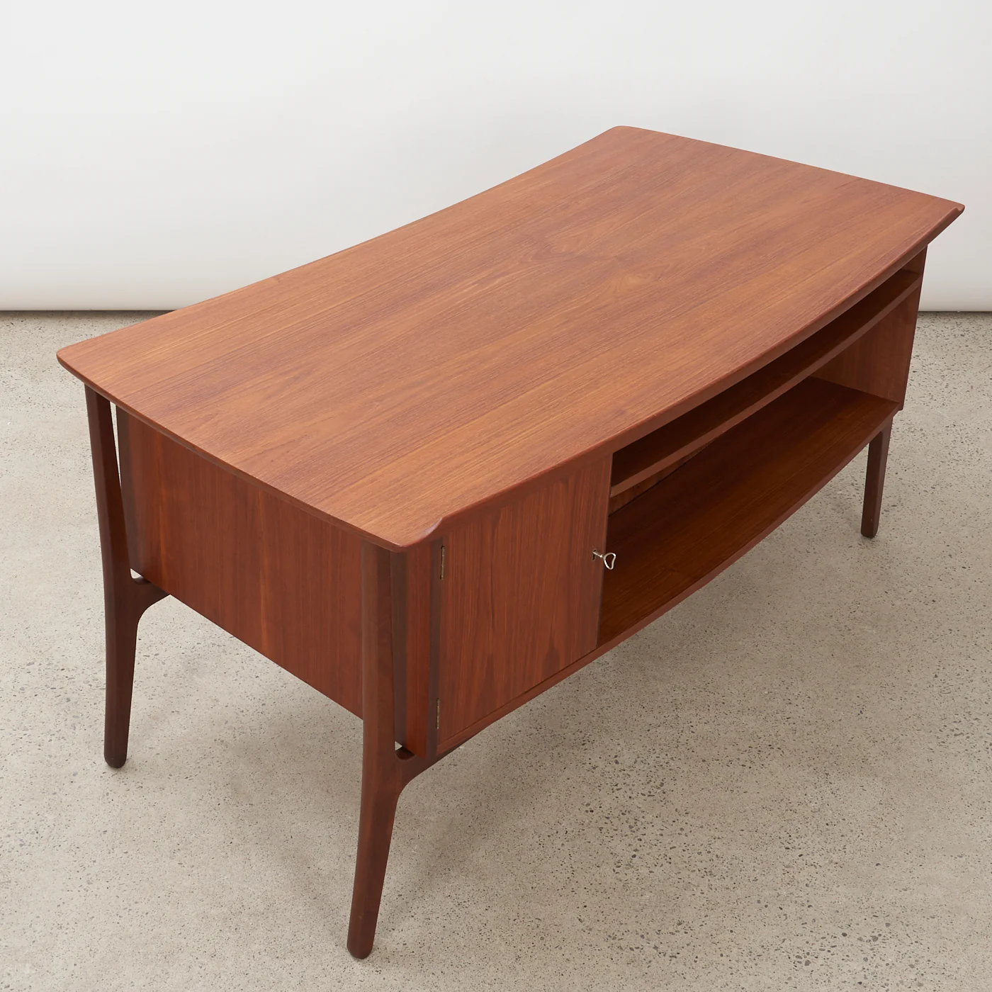 Teak Desk by Svend Åage Madsen for H.P. Hansen Møbelindustri, Denmark - Image 5
