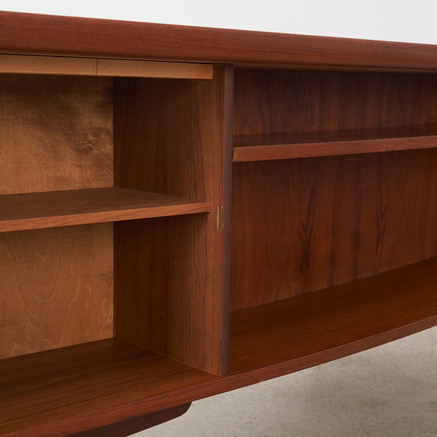 Teak Desk by Svend Åage Madsen for H.P. Hansen Møbelindustri, Denmark - Image 7