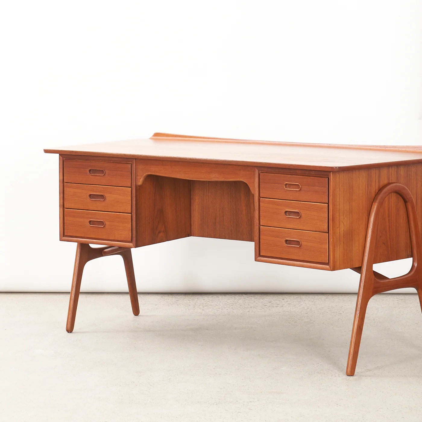 Teak Desk by Svend Åage Madsen for Sigurd Hansen Møbelfabrik, Denmark - Image 13