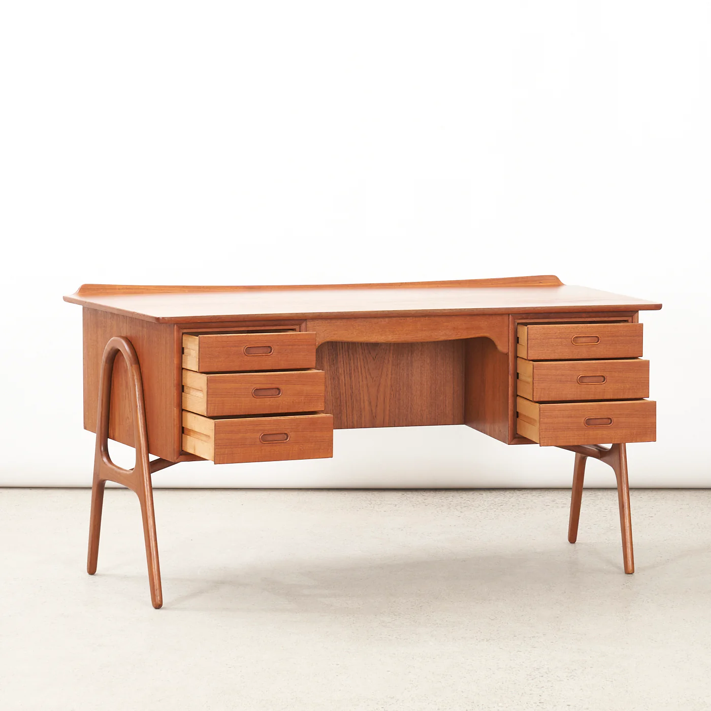 Teak Desk by Svend Åage Madsen for Sigurd Hansen Møbelfabrik, Denmark - Image 2