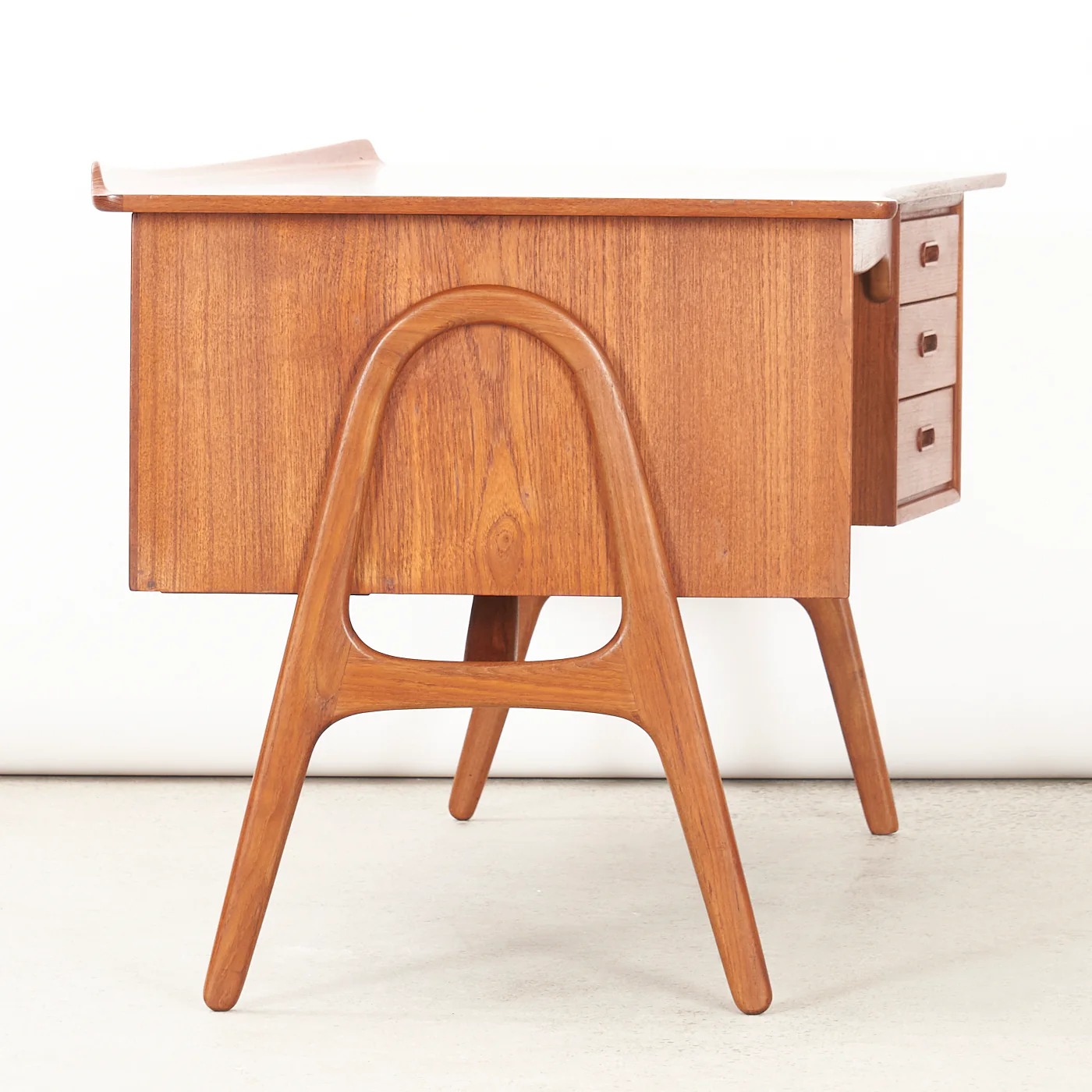 Teak Desk by Svend Åage Madsen for Sigurd Hansen Møbelfabrik, Denmark - Image 4