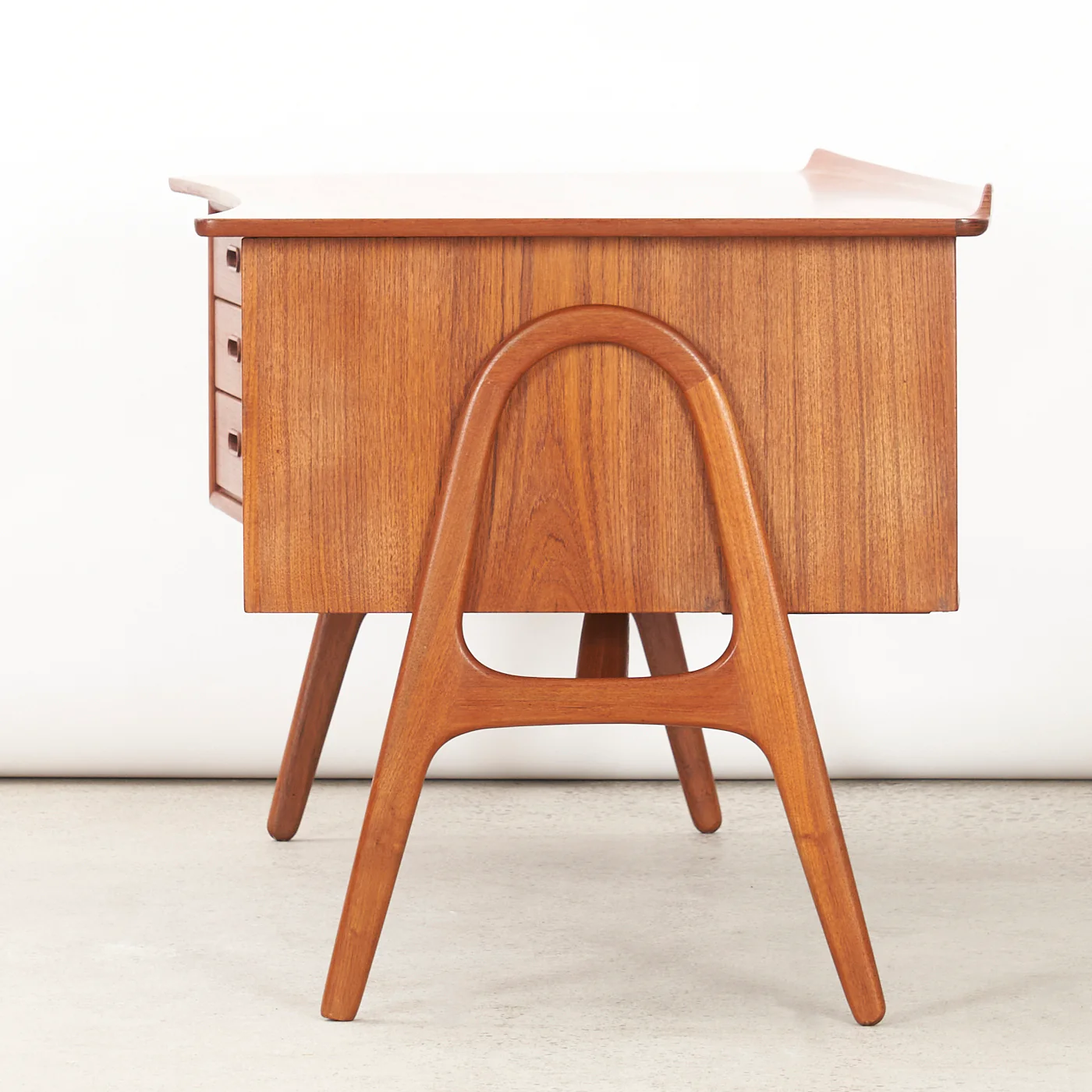 Teak Desk by Svend Åage Madsen for Sigurd Hansen Møbelfabrik, Denmark - Image 8