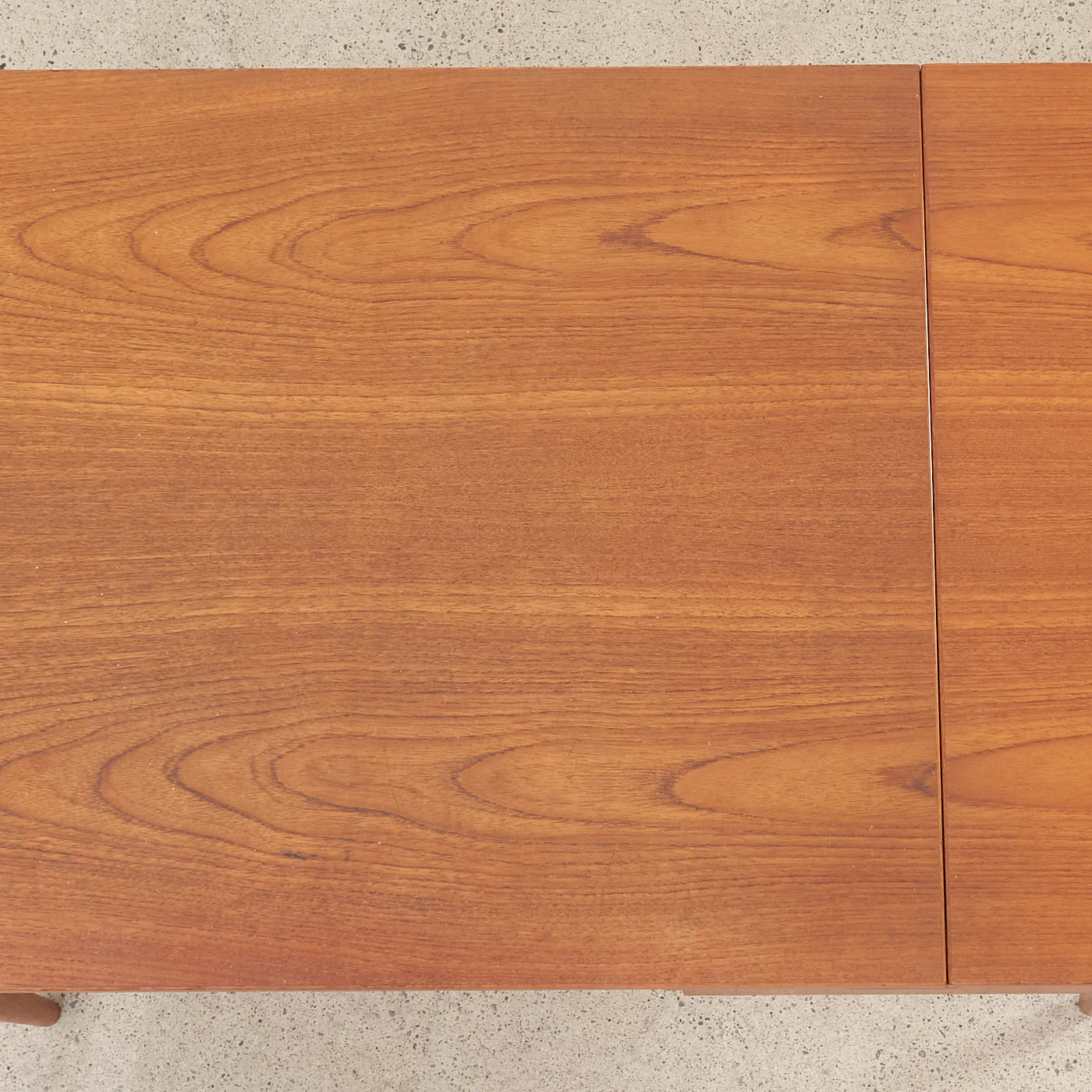 Teak Desk w/ Drop Leaf, Denmark - Image 6