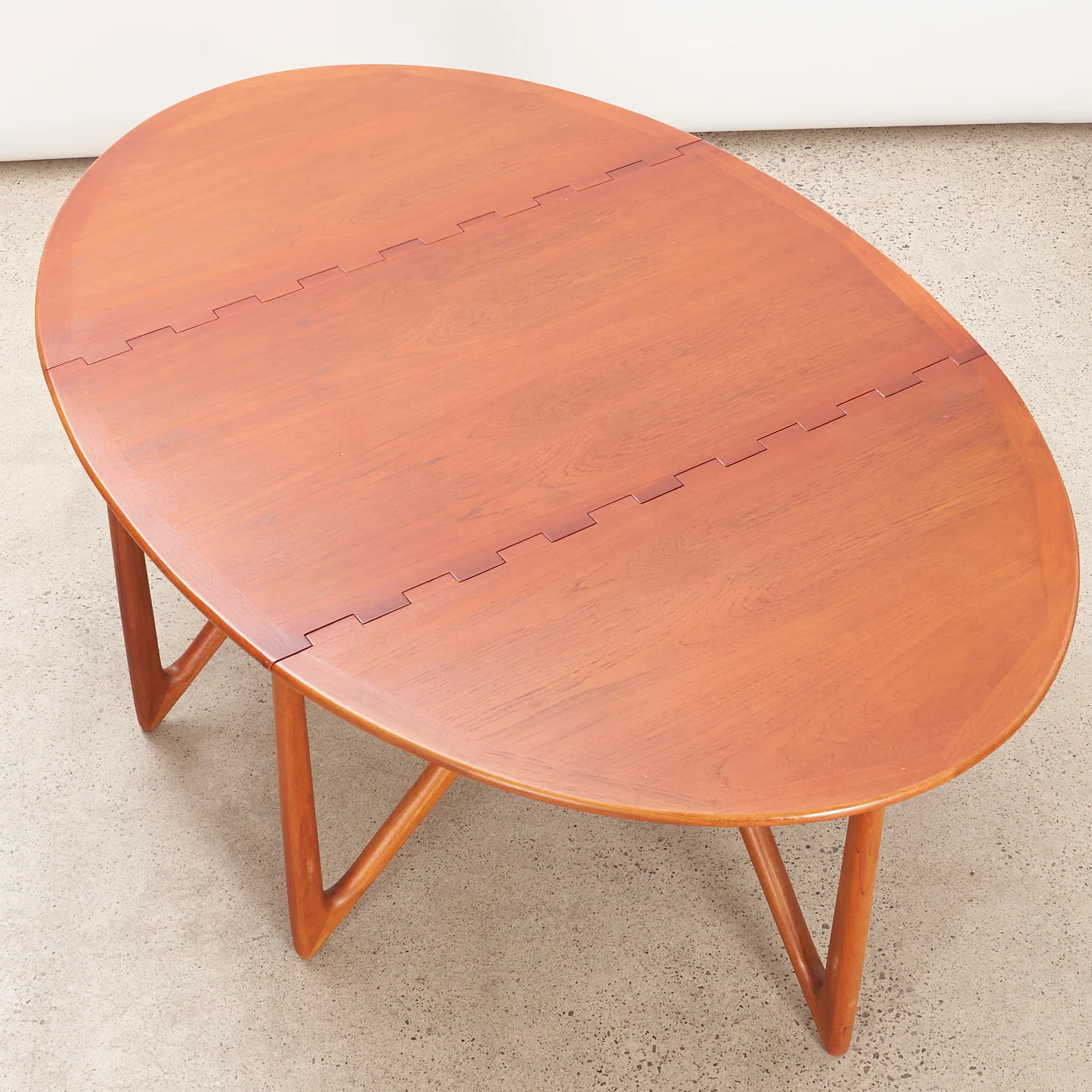 Teak Drop-Leaf Dining Table by Kurt Østervig for Jason Möbler, Denmark - Image 9