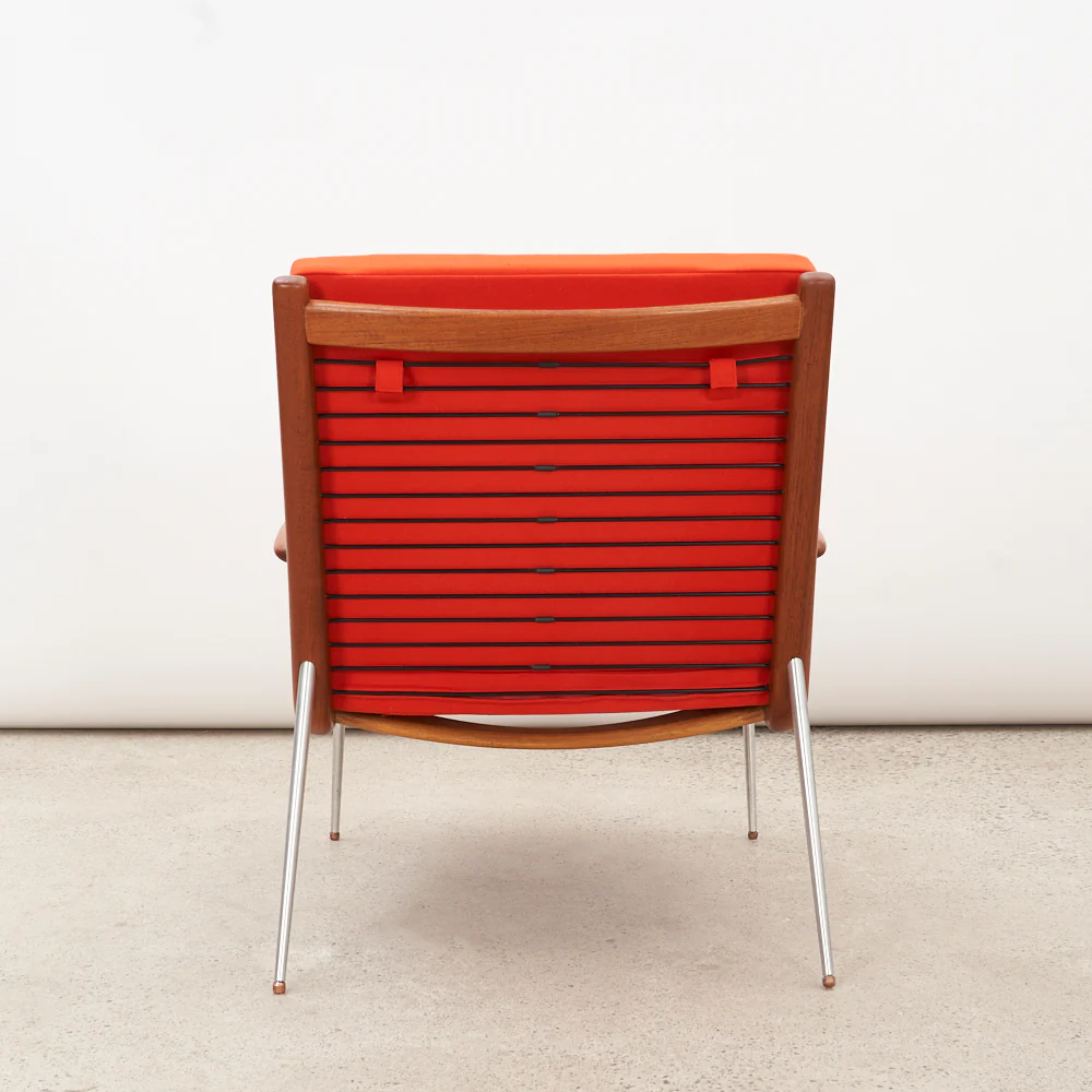 Teak 'FD-134' aka 'Boomerang' Lounge Chair by Peter Hvidt & Orla Mølgaard Nielsen for France & Daverkosen, Denmark - Image 4
