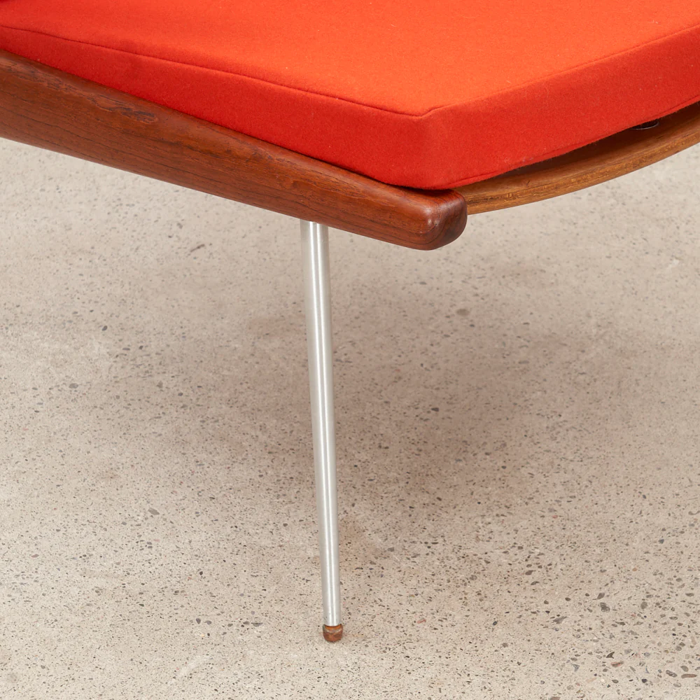 Teak 'FD-134' aka 'Boomerang' Lounge Chair by Peter Hvidt & Orla Mølgaard Nielsen for France & Daverkosen, Denmark - Image 8