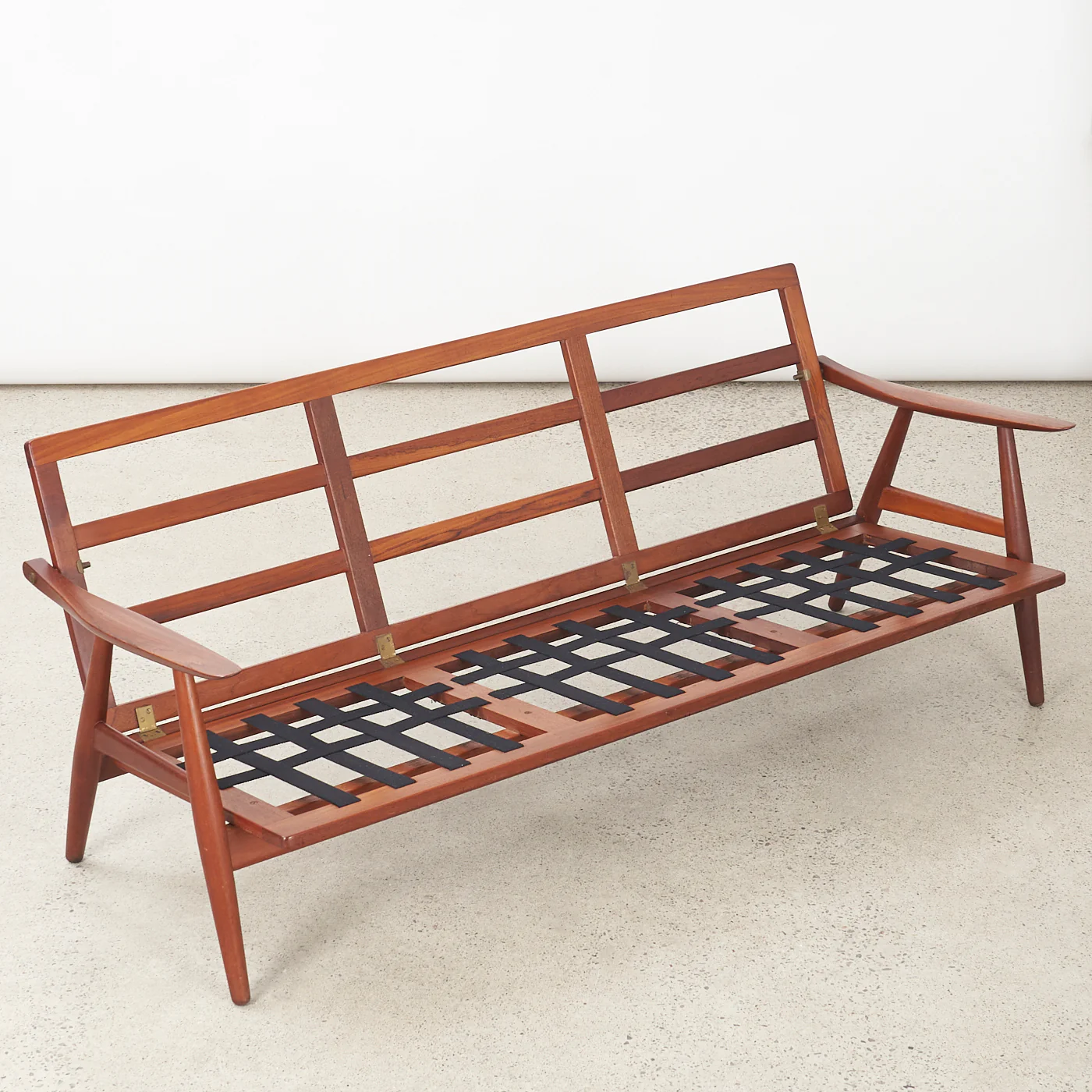 Teak GE-270 Sofa by Hans Wegner for Getama, Denmark - Image 15