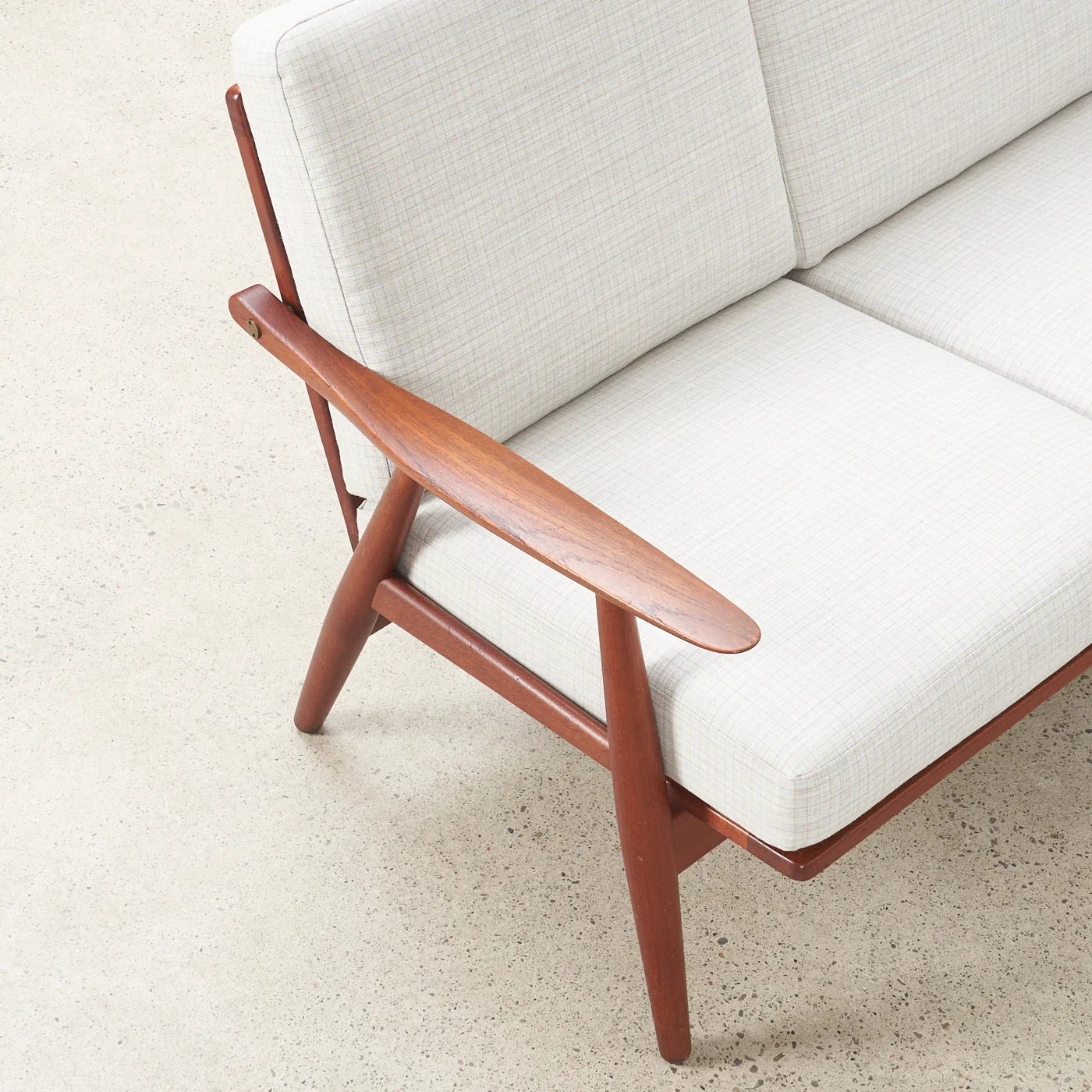 Teak GE-270 Sofa by Hans Wegner for Getama, Denmark - Image 4