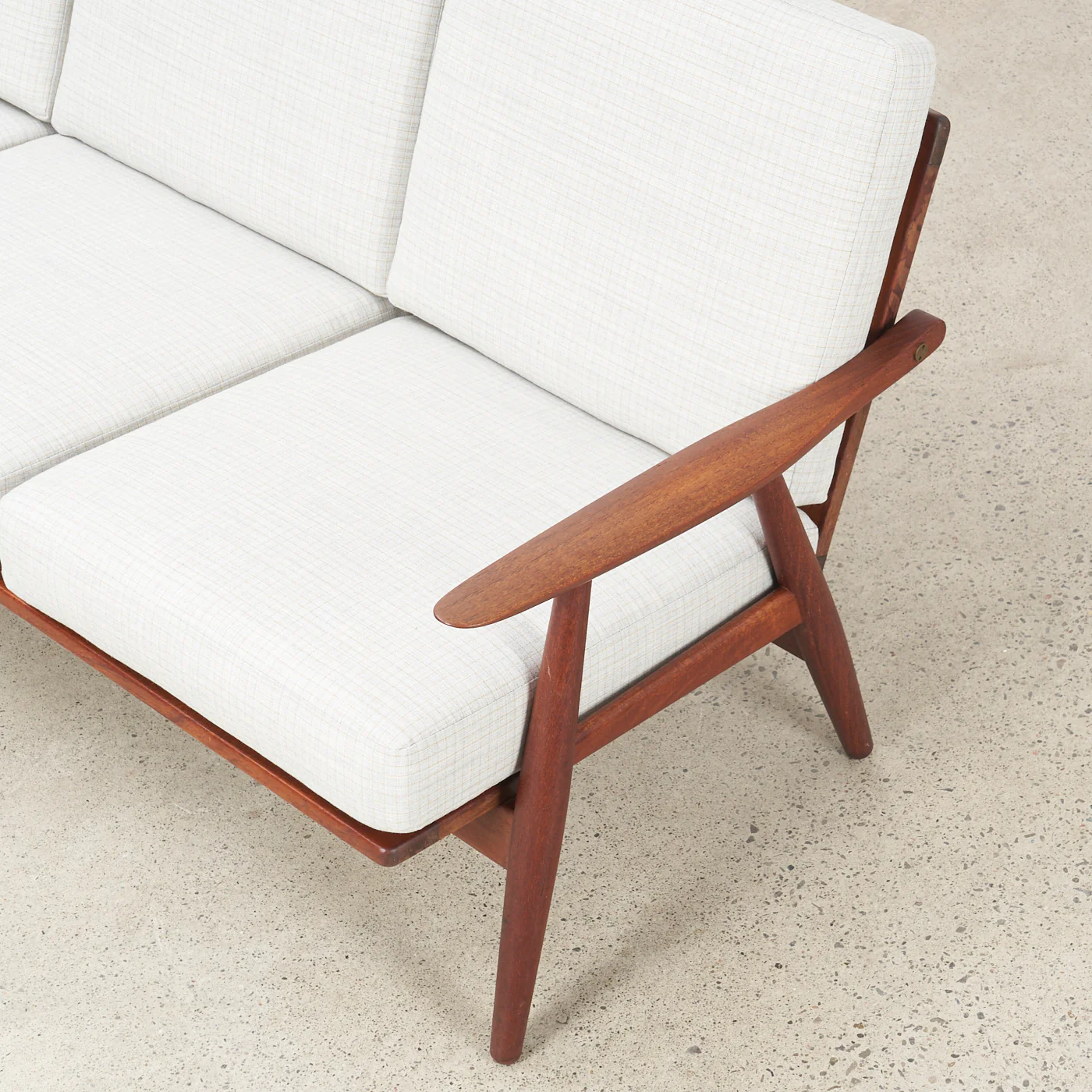 Teak GE-270 Sofa by Hans Wegner for Getama, Denmark - Image 8