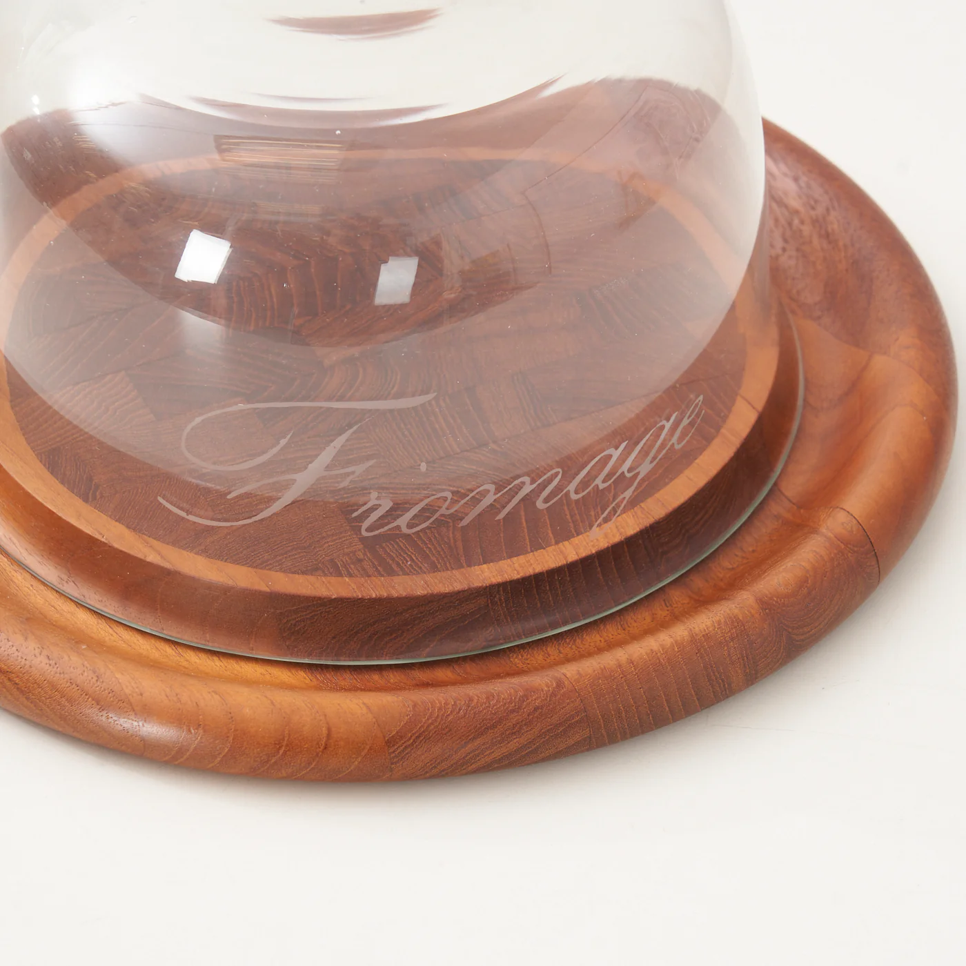Teak & Glass Cheese Dome by Jens Quistgaard for Dansk, Denmark - Image 4