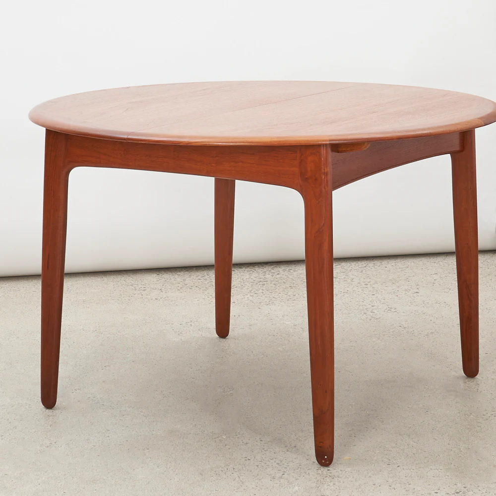 Teak Jack Knife Dining Table by Svend Åage Madsen for K. Knudsen & Søn, Denmark - Image 6