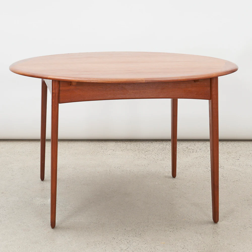Teak Jack Knife Dining Table by Svend Åage Madsen for K. Knudsen & Søn, Denmark - Image 7