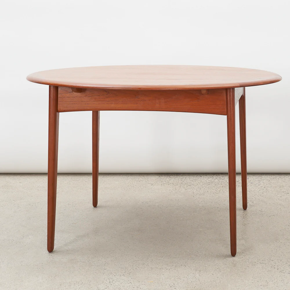 Teak Jack Knife Dining Table by Svend Åage Madsen for K. Knudsen & Søn, Denmark - Image 8