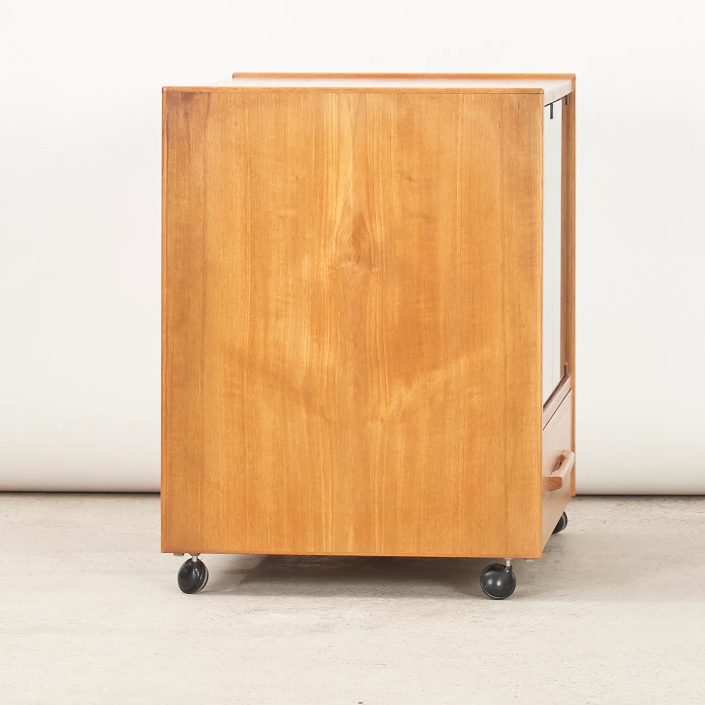 Teak Media Unit w/ Castors - Image 5