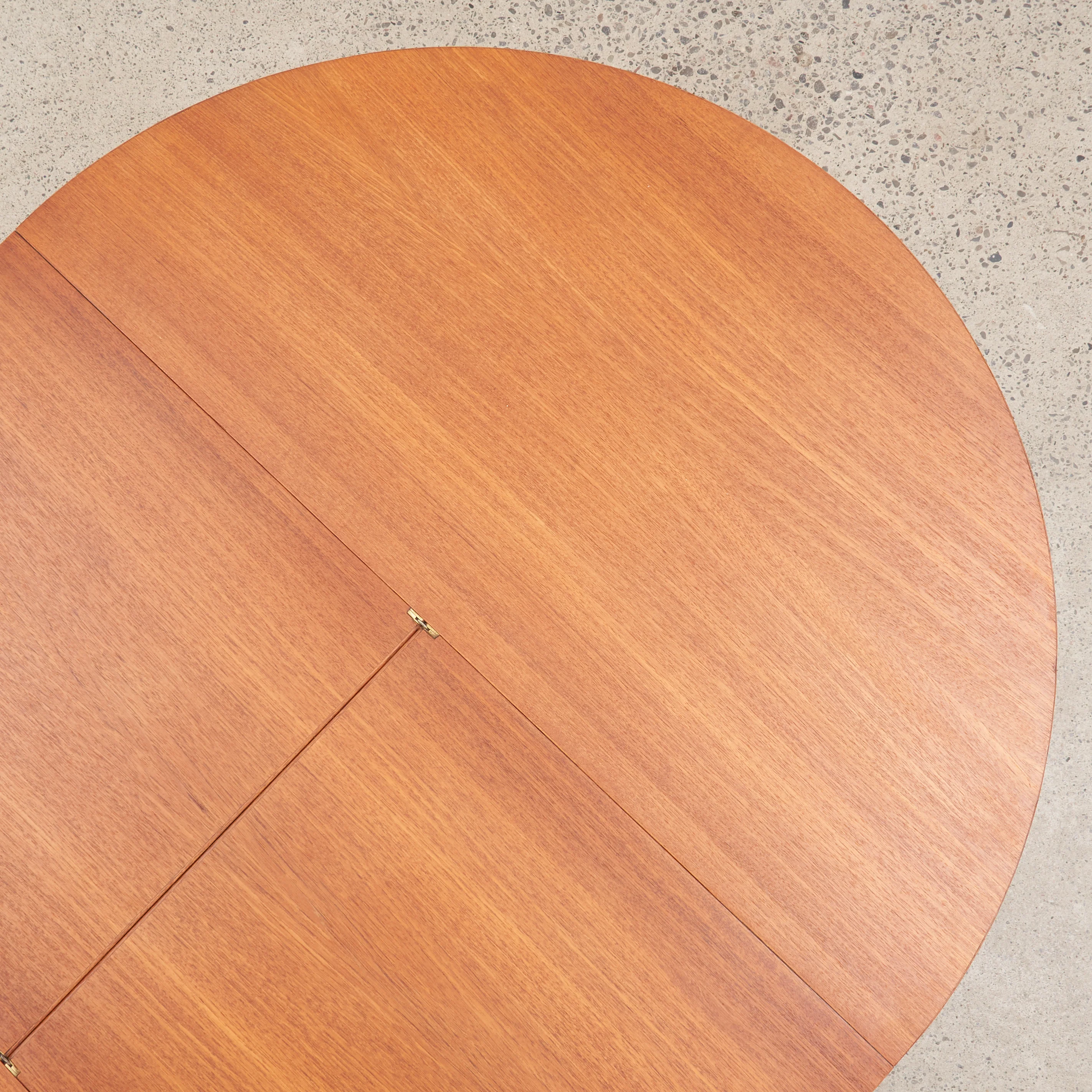 Teak 'Roundette' Dining Set by Hans Olsen for Frem Røjle, Denmark - Image 14