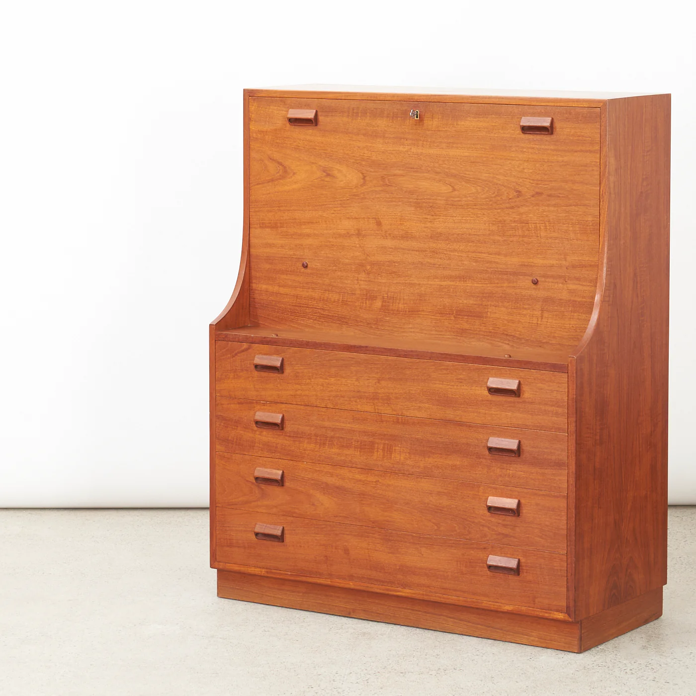 Teak Secretary Desk by Børge Mogensen for Søborg Møbelfabrik, Denmark - Image 15