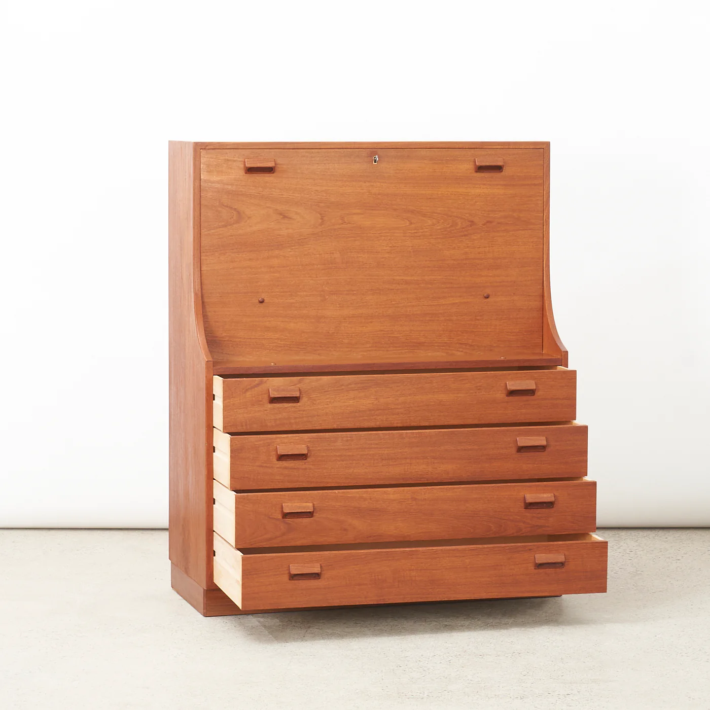 Teak Secretary Desk by Børge Mogensen for Søborg Møbelfabrik, Denmark - Image 3