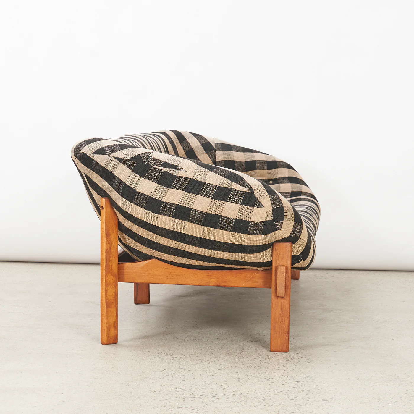 Teak Tub 3 Seater Sofa by R. Huber - Image 3