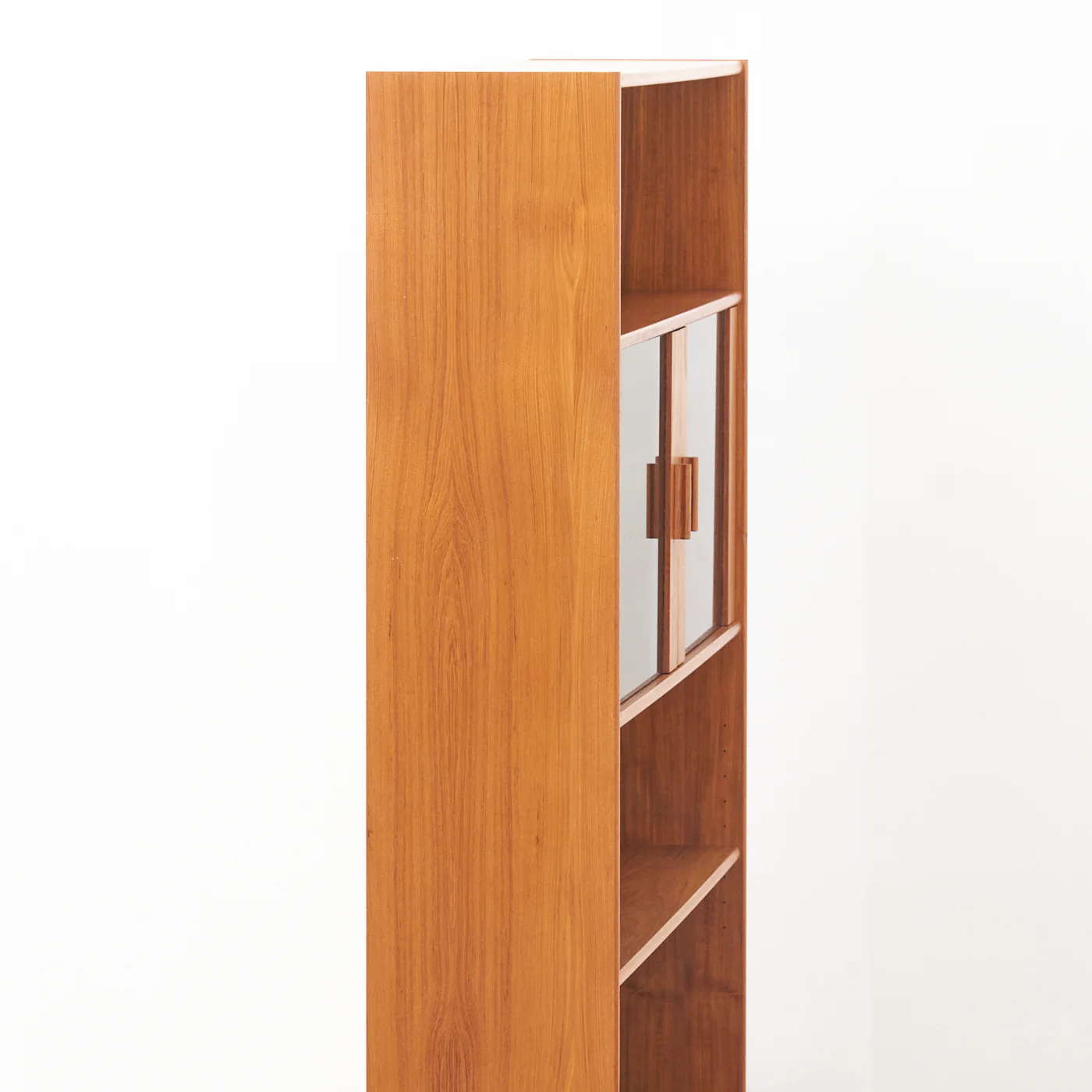 Teak Wall Unit w/ Doors, Denmark - Image 3