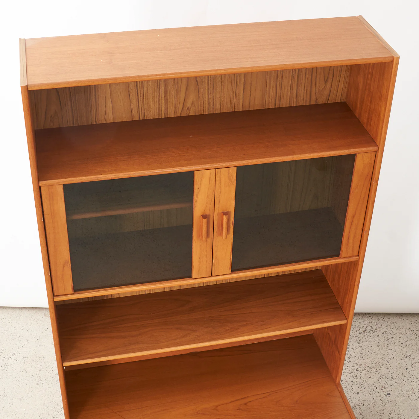 Teak Wall Unit w/ Doors, Denmark - Image 5