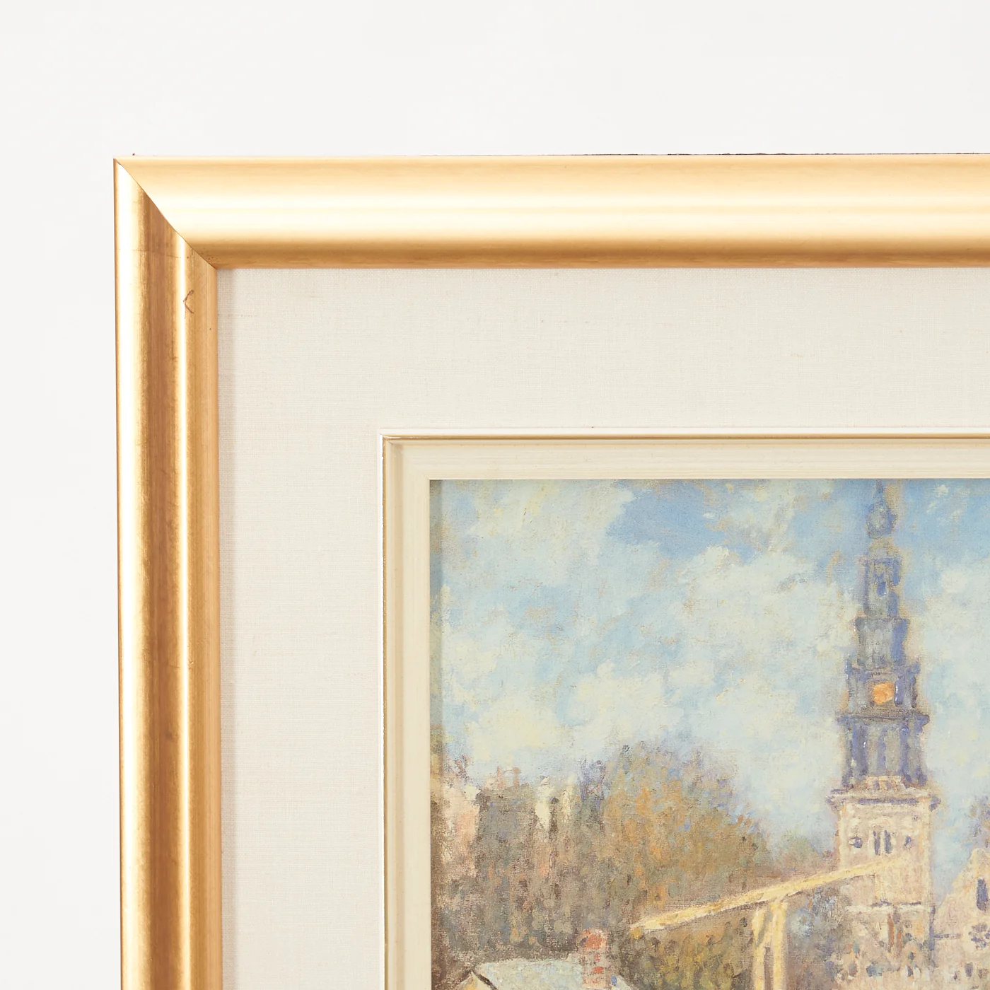 'The Zuiderkerk at Amsterdam' Print by Claude Monet - Image 3