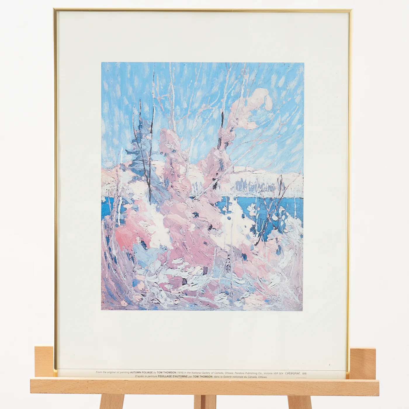 'Autumn Foliage' Print by Tom Thompson