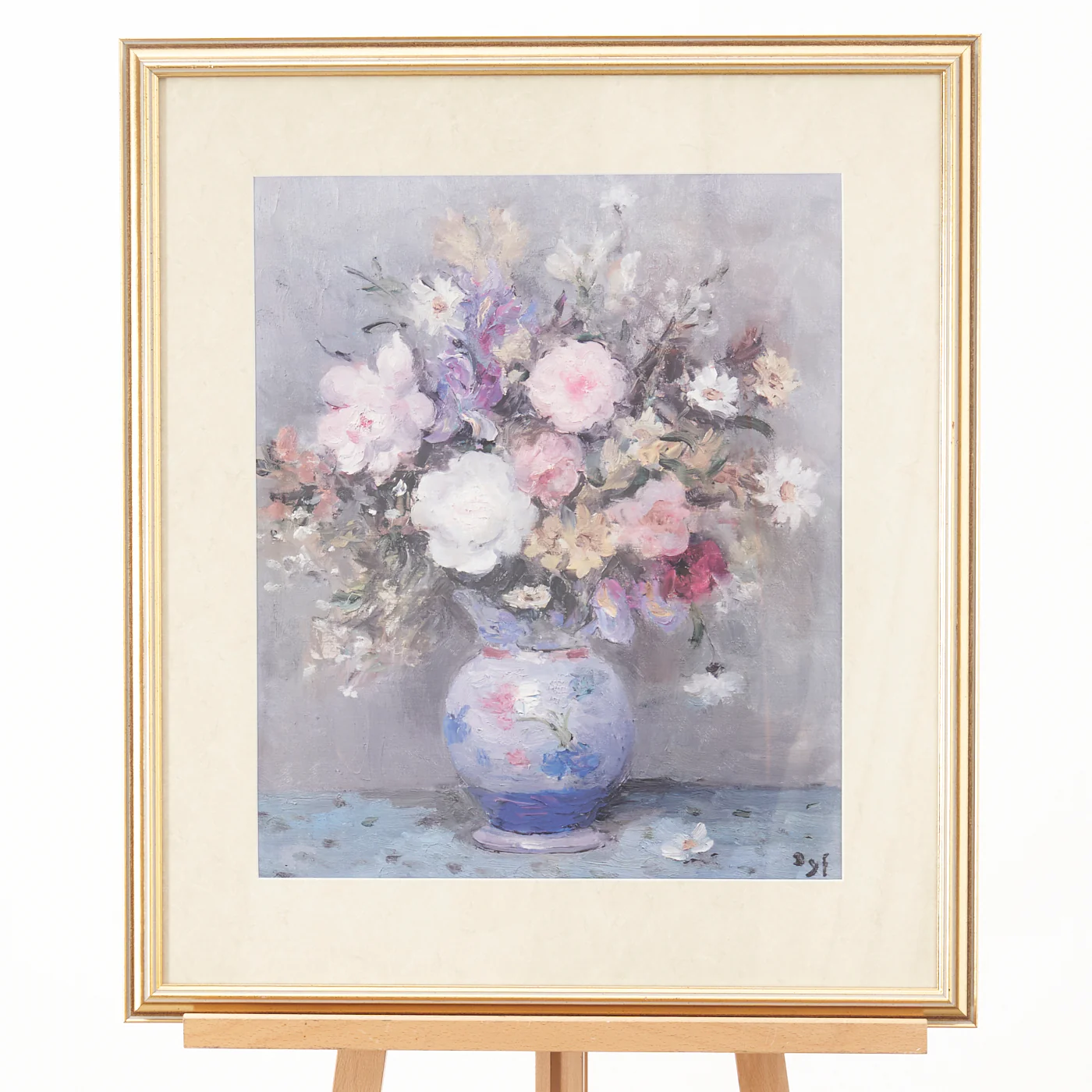 'Vase de Fleurs' Print by Marcel Dyf