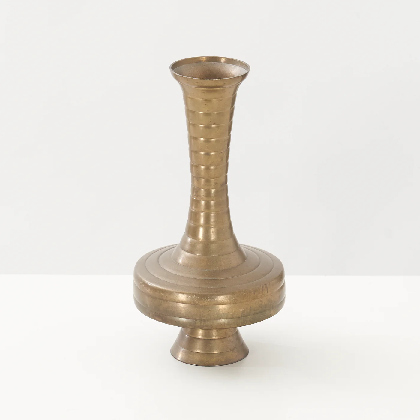 Vintage Brass Vase - Image 2
