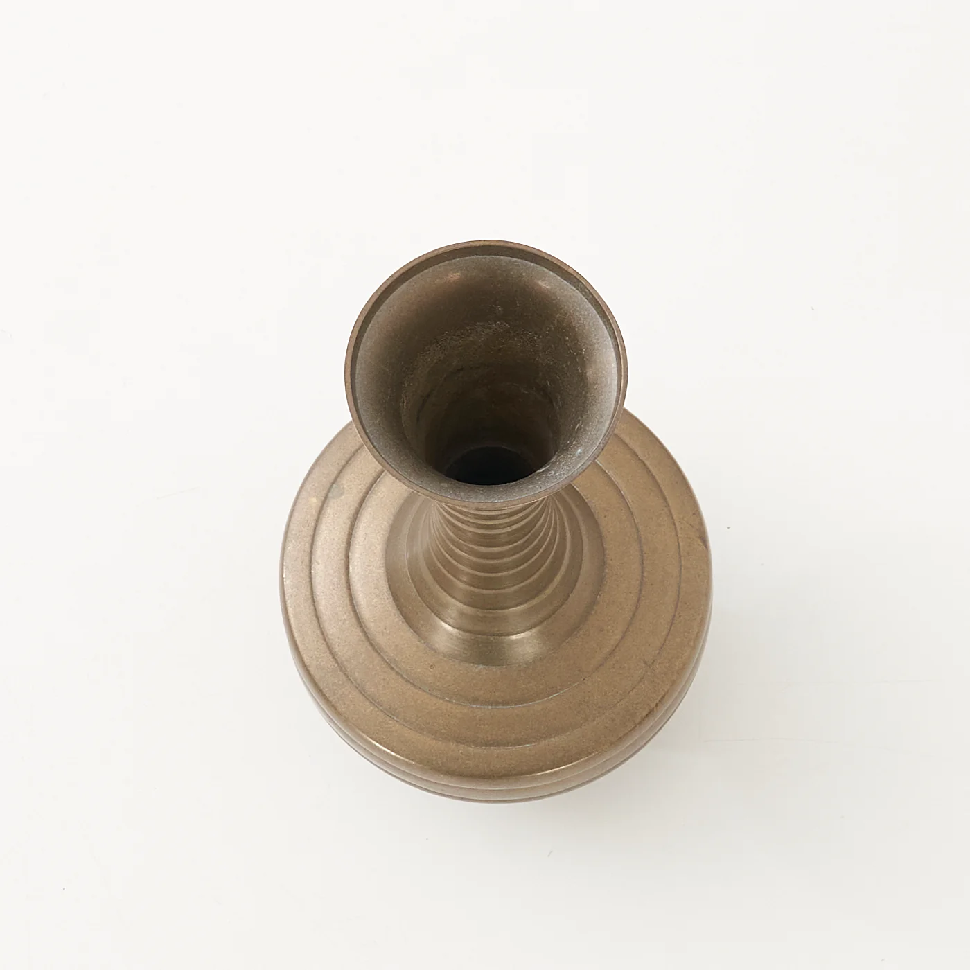 Vintage Brass Vase - Image 3