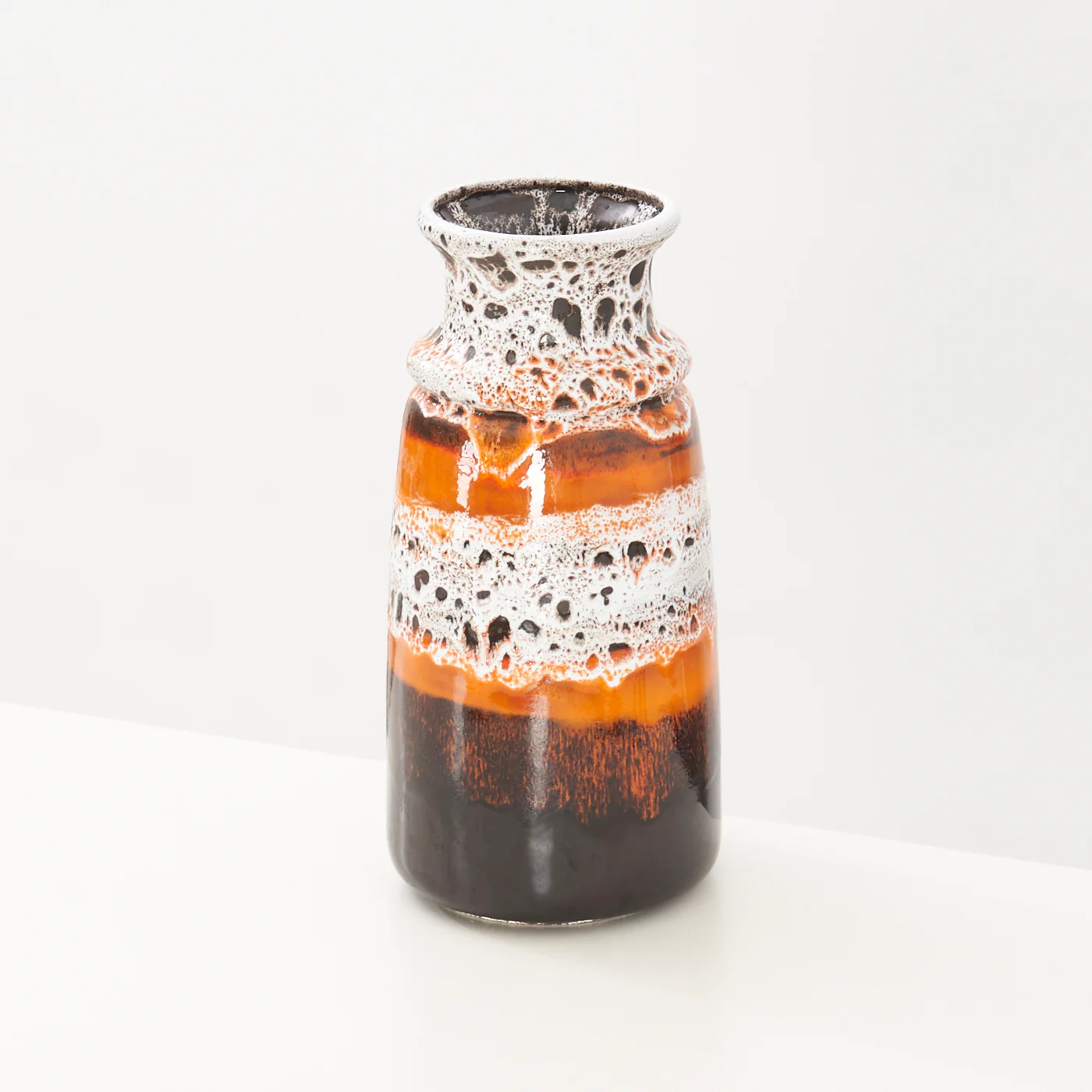 Vintage Blue Mountain Ceramic Vase - Image 2