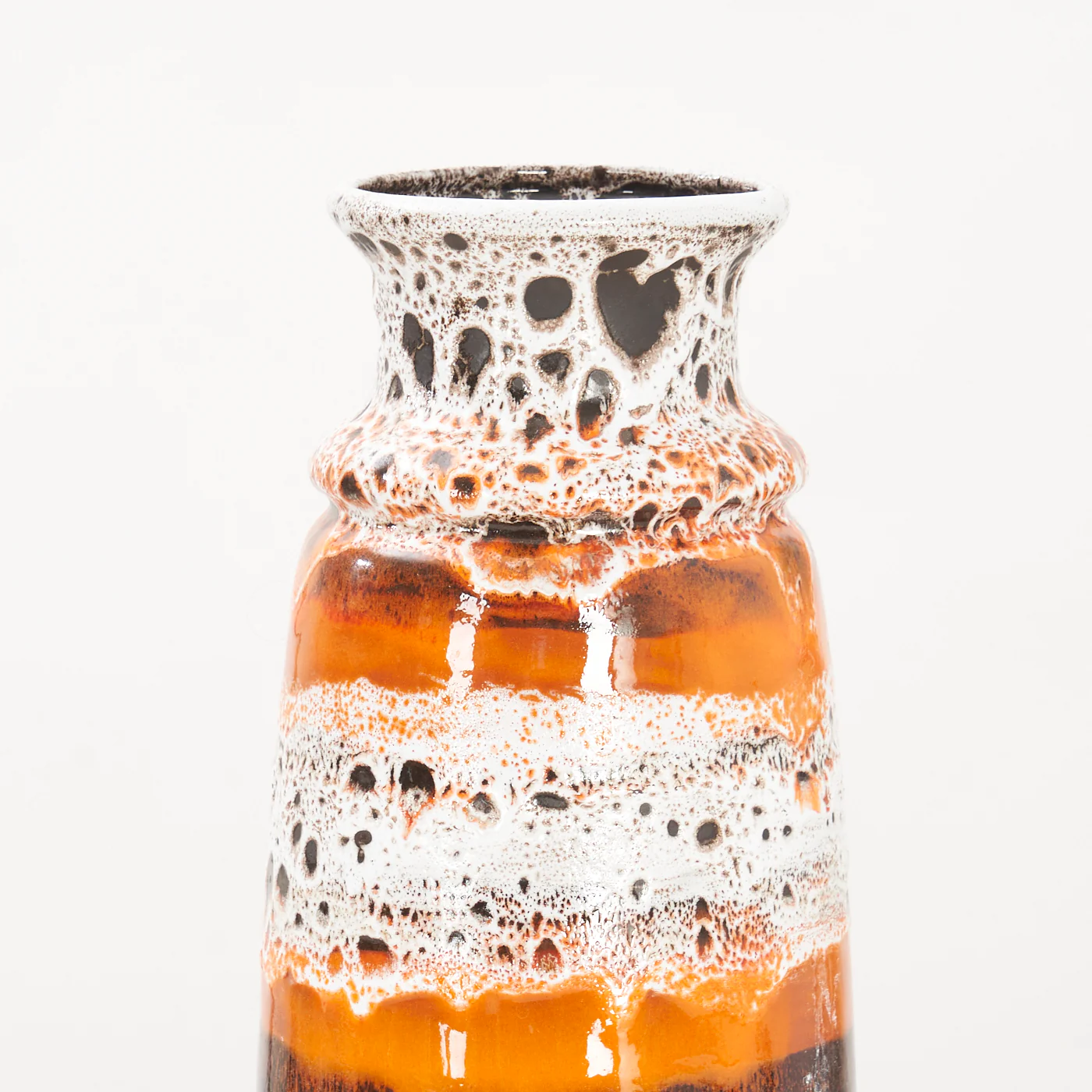 Vintage Blue Mountain Ceramic Vase - Image 3