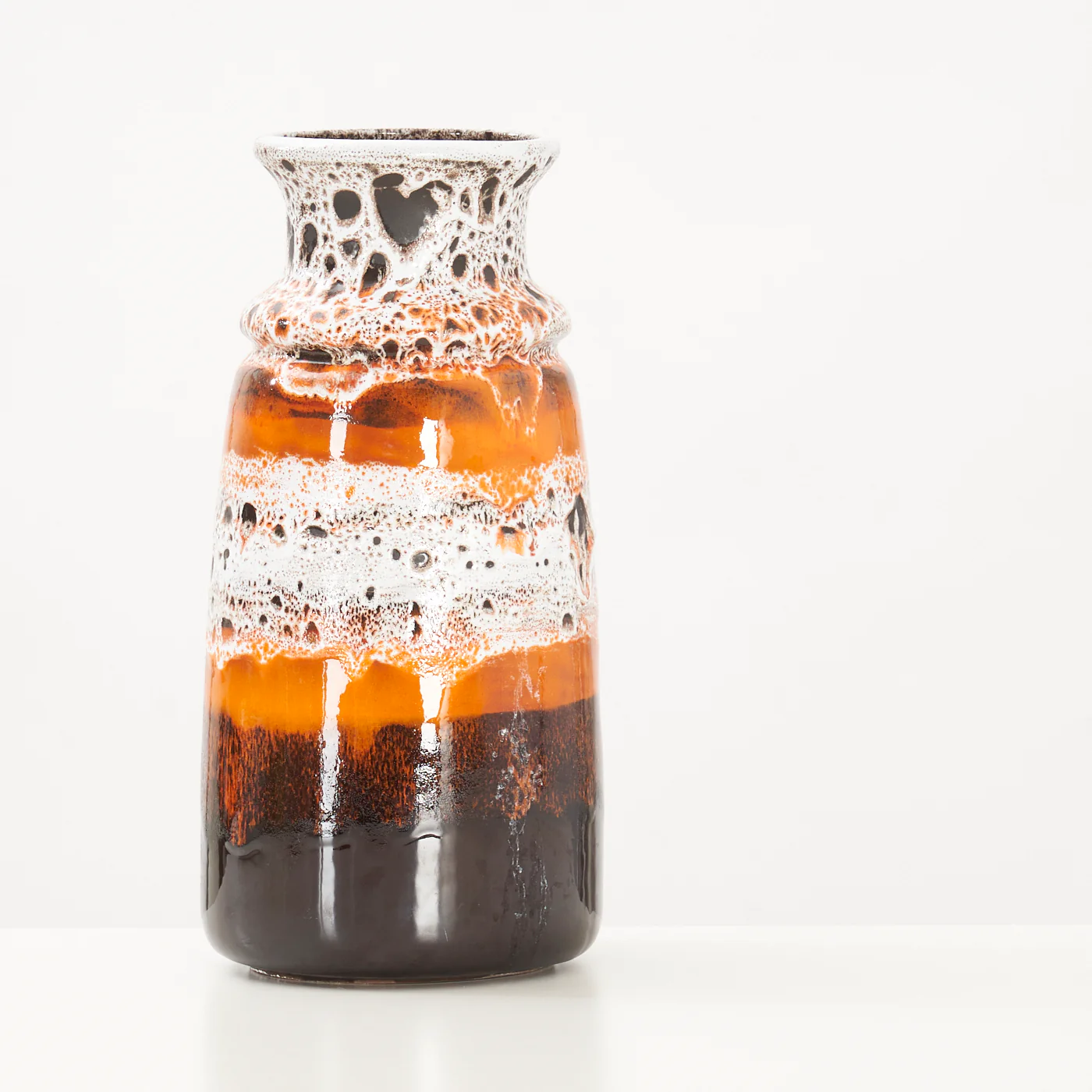 Vintage Blue Mountain Ceramic Vase - Image 5