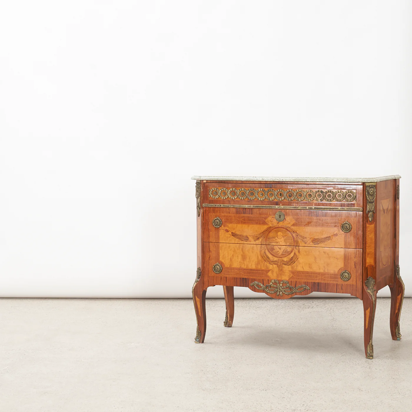 Vintage Commode w/ Marble Top - Image 11