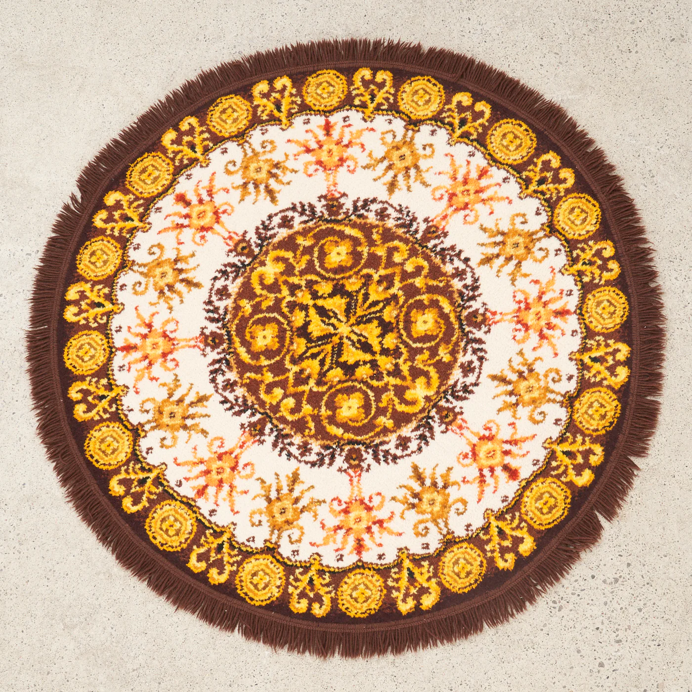 Vintage Round Rug - Image 3
