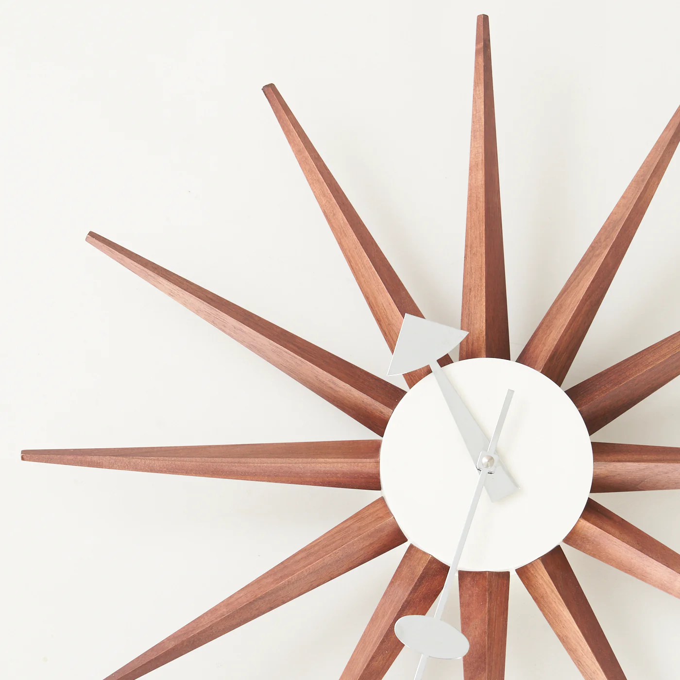 Vintage 'Sunburst' Wall Clock by George Nelson - Image 2