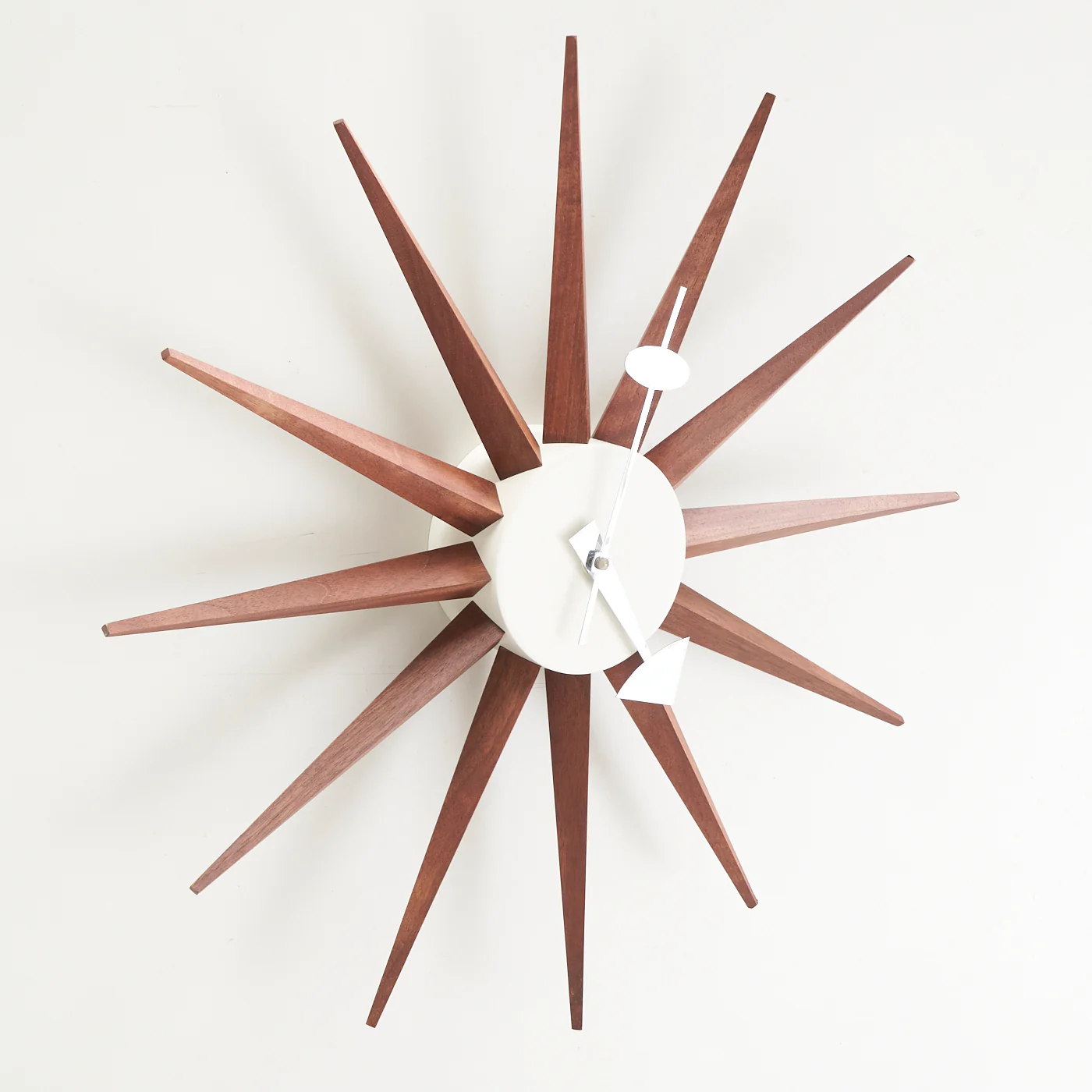 Vintage 'Sunburst' Wall Clock by George Nelson - Image 8