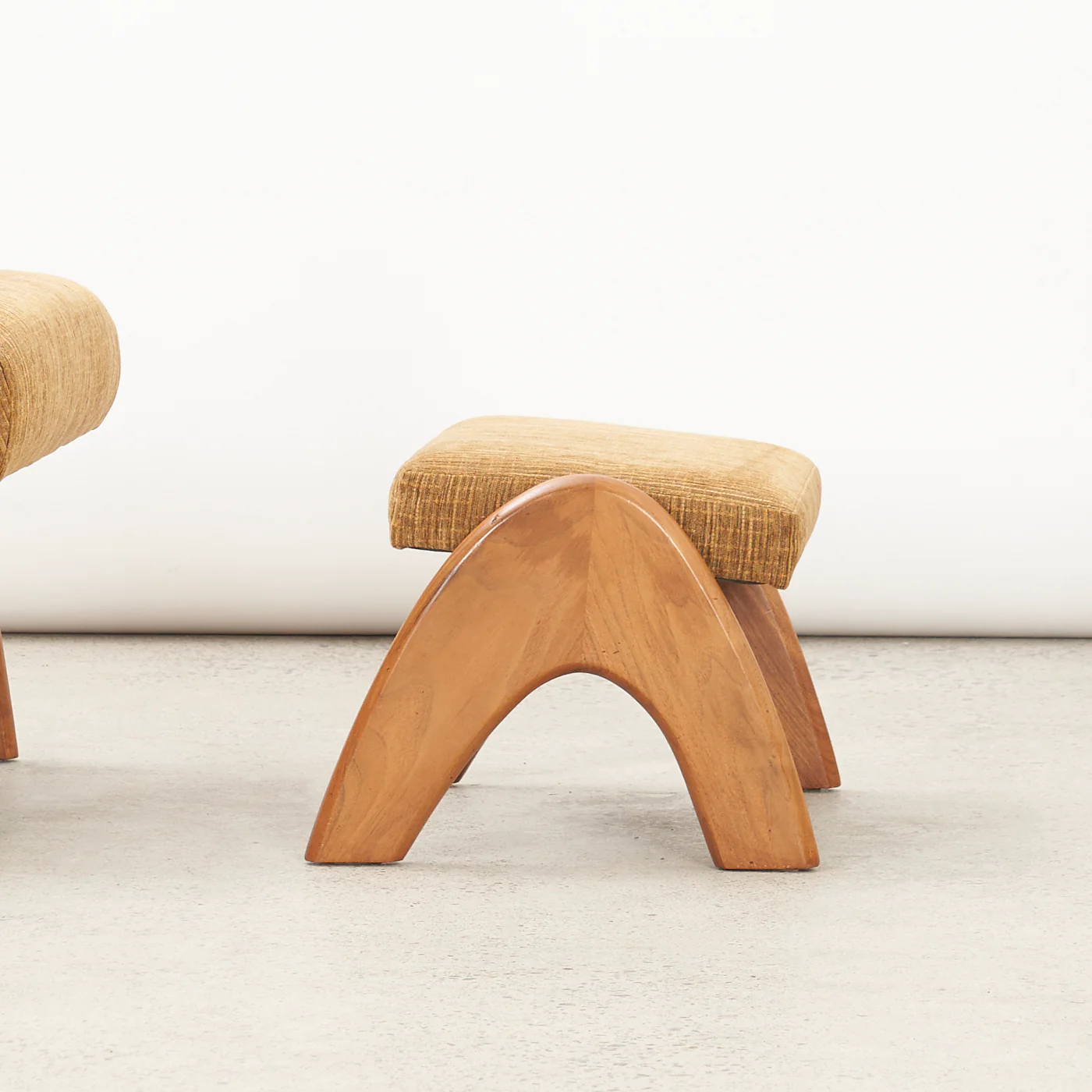 Walnut Lounge Chair & Ottoman by Adrian Pearsall - Image 5