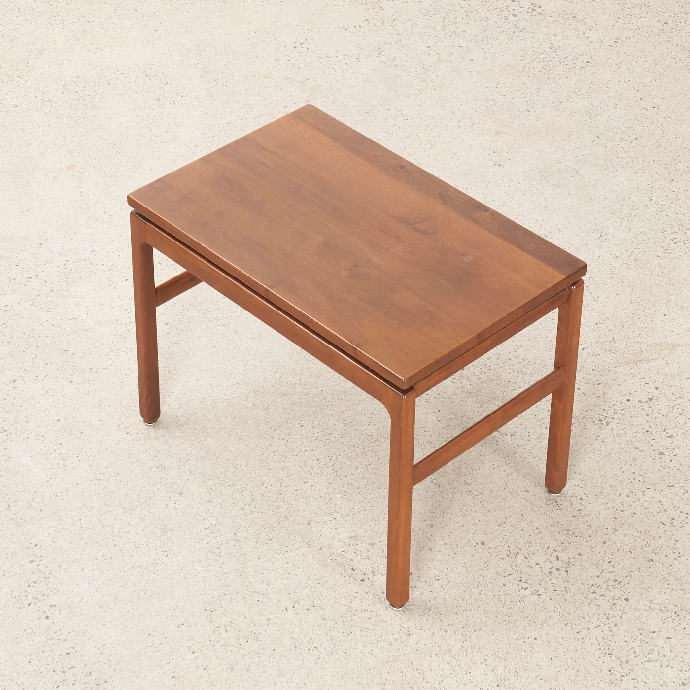 Solid Walnut Side Table by Krug - Image 3
