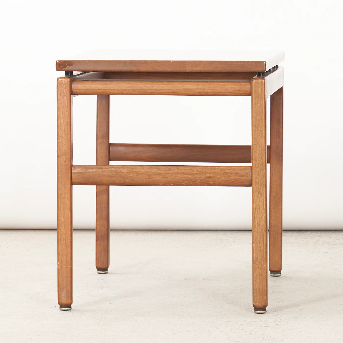 Solid Walnut Side Table by Krug - Image 4