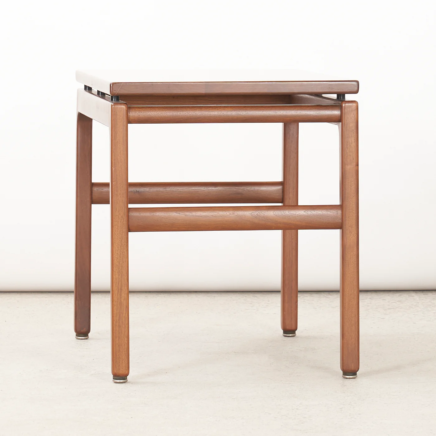 Solid Walnut Side Table by Krug - Image 6